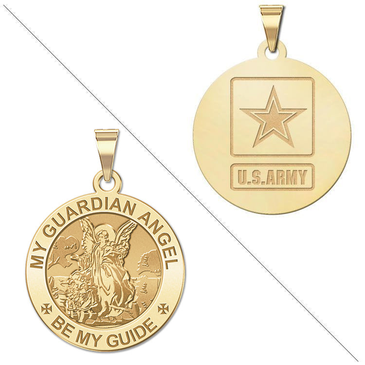 My Guardian Angel Doubledside ARMY Religious Medal "EXCLUSIVE"