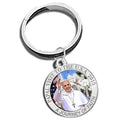 Pope Francis - Papal Visit Washington D.C. 2015 Color Religious Engravable Keychain