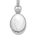 Diamond Accent Oval Locket