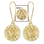 Scapular Medal [Double Sided] Earrings "EXCLUSIVE"