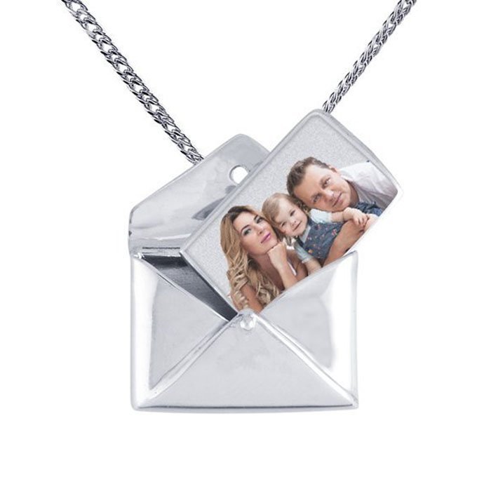 Secret Message Envelope Photo Locket