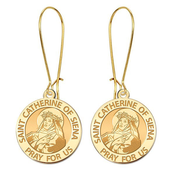 Saint Catherine of Siena Earrings "EXCLUSIVE"