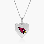 Officially Licensed Arizona Cardinals Heart Locket