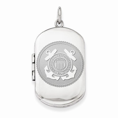 US Coast Guard Dogtag Locket