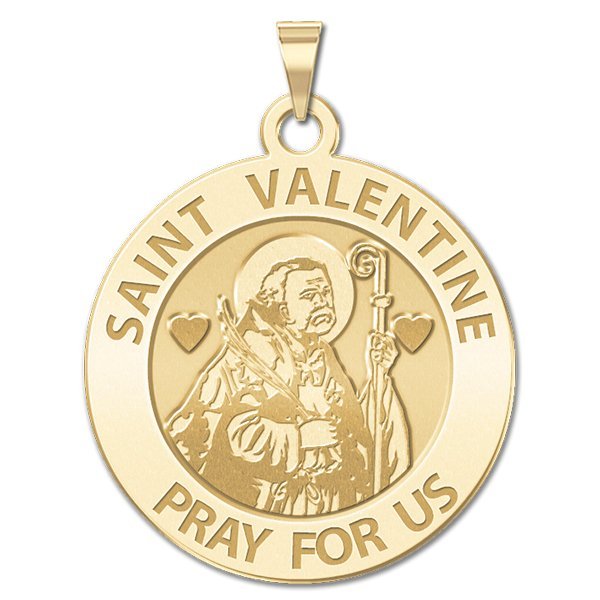 Saint Valentine Religious Medal