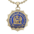 Personalized Lieutenant Badge with Your Number & Department