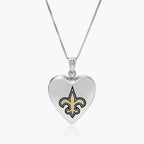Officially Licensed New Orleans Saints Heart Locket