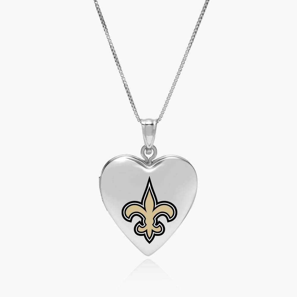 Officially Licensed New Orleans Saints Heart Locket