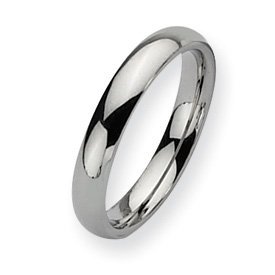 Stainless Steel Approx. 0.16 Inch Polished Wedding Band