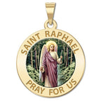 Saint Raphael "Color EXCLUSIVE" Religious Medal