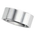 Sterling Silver Approx. 0.31 Inch Flat Comfort-Fit Wedding Band — original PicturesOnGold photograph 1