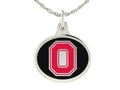 Ohio State Buckeyes Two Tone Logo Charm