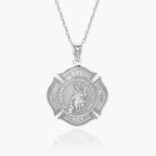 Customized Saint Florian Badge Religious Medal