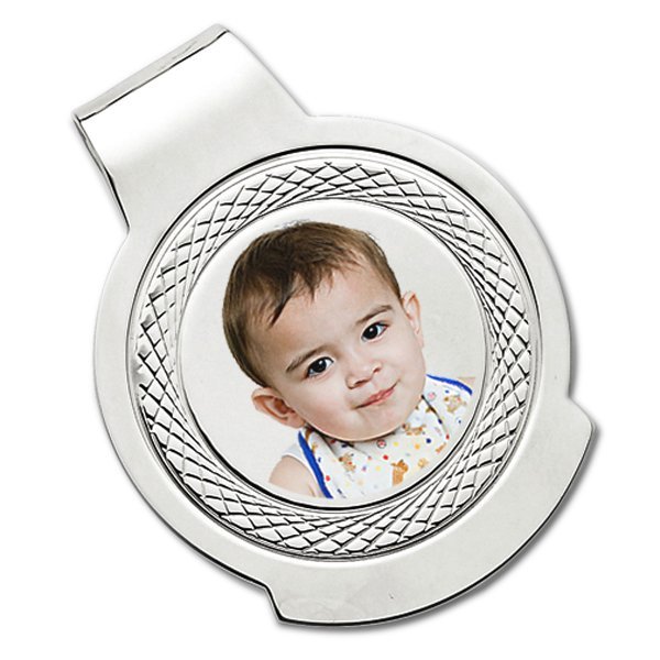 Sterling Silver Photo Engraved Money Clip