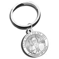 Pope Francis - Papal Visit NY 2015 Religious Engravable Embossed Keychain