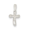 Sterling Silver Tiny Freeform Cross Charm