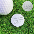 Personalized Handwriting Golf Marker