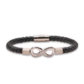 Personalized Infinity Mens Rope Bracelet