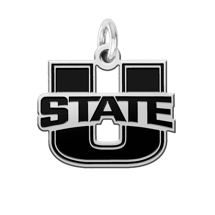 Utah State Aggies Silver Logo Charm
