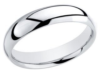 Sterling Silver Approx. 0.20 Inch Comfort-Fit Wedding Band