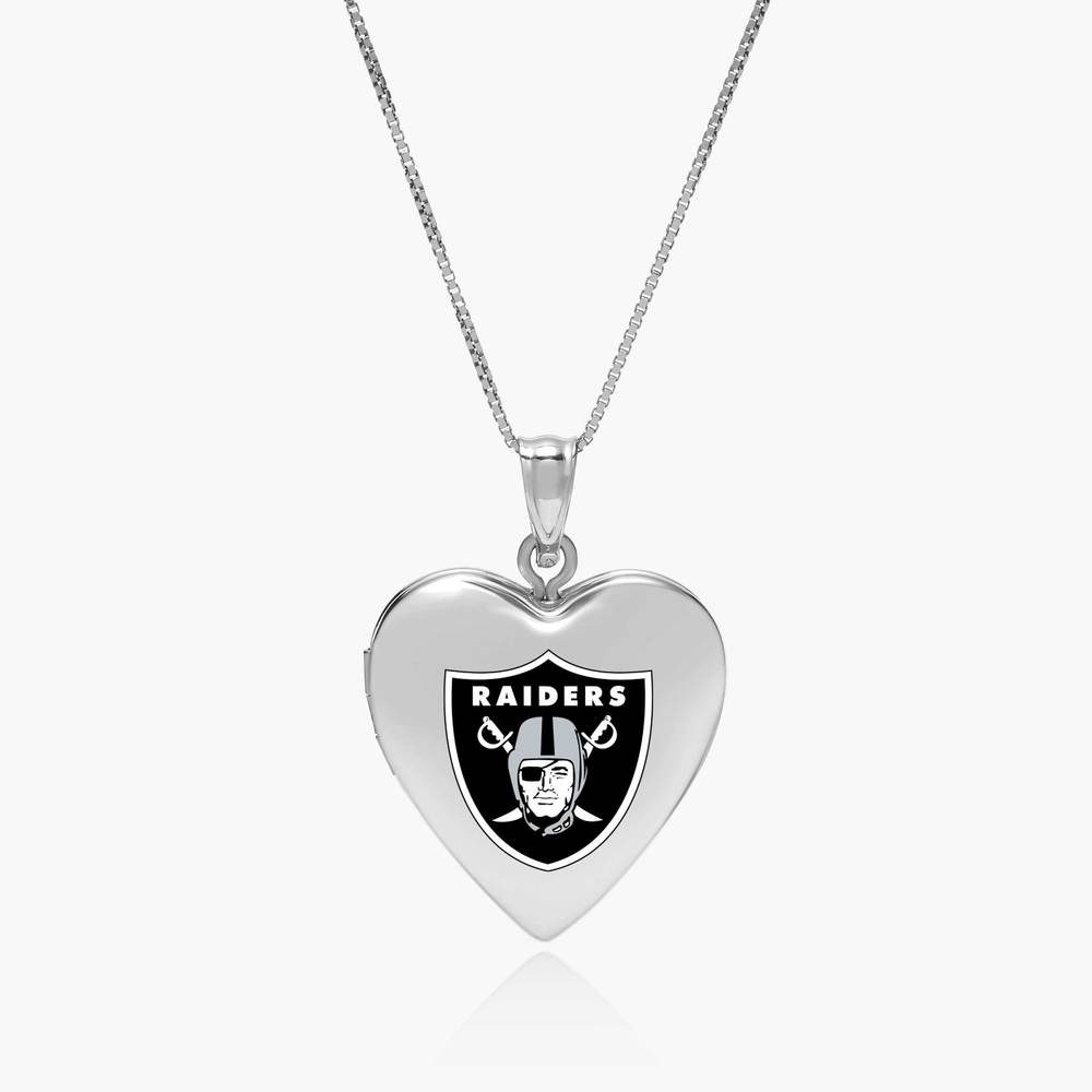 Officially Licensed Las Vegas Raiders Heart Locket