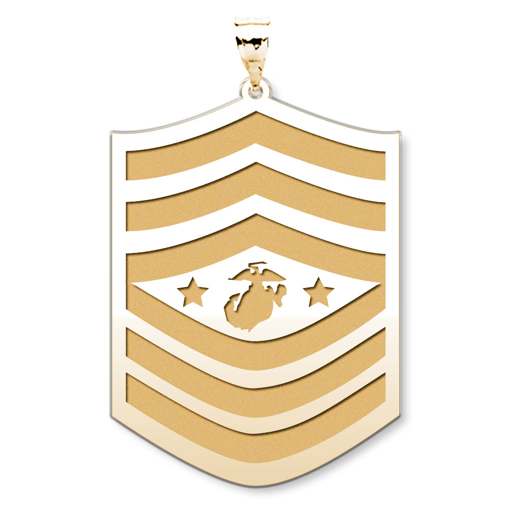US Marine Corps Sergeant Major Of  The Marine Crops Pendant