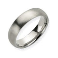 Titanium Approx. 0.24 Inch Brushed Comfort Fit Wedding Band — original PicturesOnGold photograph 1