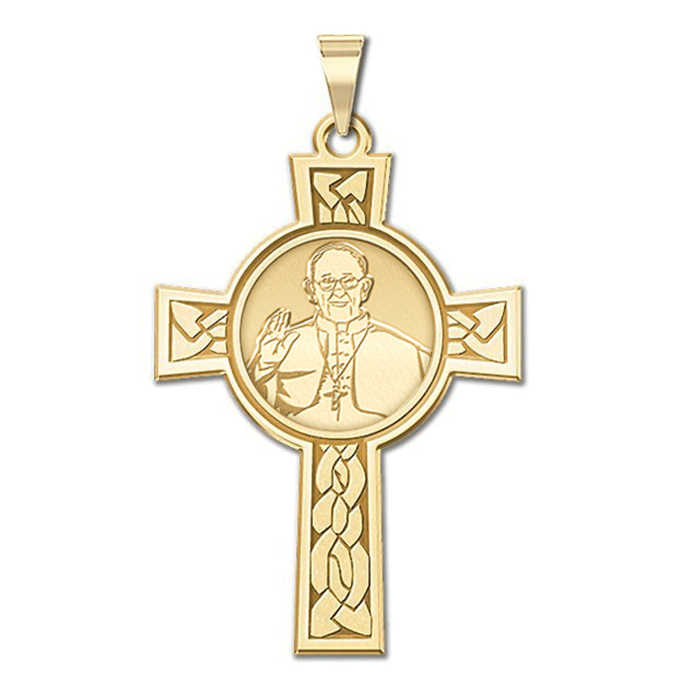 Pope Francis Cross Religious Medal  "EXCLUSIVE"