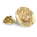 Saint Joan of Arc Religious Brooch/ Lapel Pin  "EXCLUSIVE"