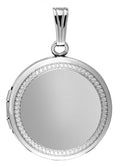 Round Floral Locket