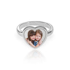 Photo Heart Ring