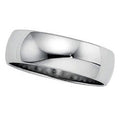 Sterling Silver Approx. 0.24 Inch Half-Round Wedding Band — original PicturesOnGold photograph 1