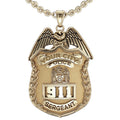 Personalized Sergeant Badge with Your Number & Department