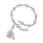 Saint Lazarus Rosary Bracelet "EXCLUSIVE"