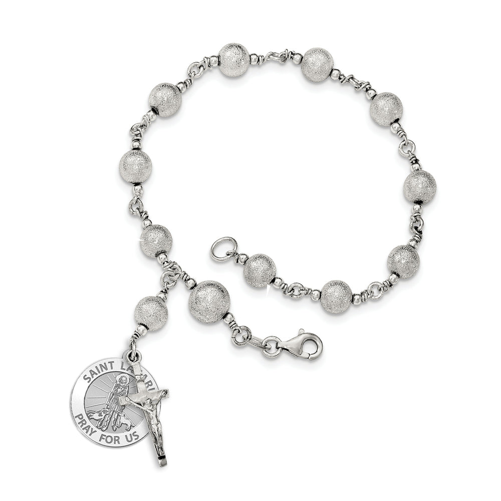 Saint Lazarus Rosary Bracelet "EXCLUSIVE"