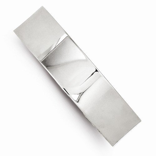 Custom Engraved Sterling Silver Women's Cuff Bangle ID Bracelet