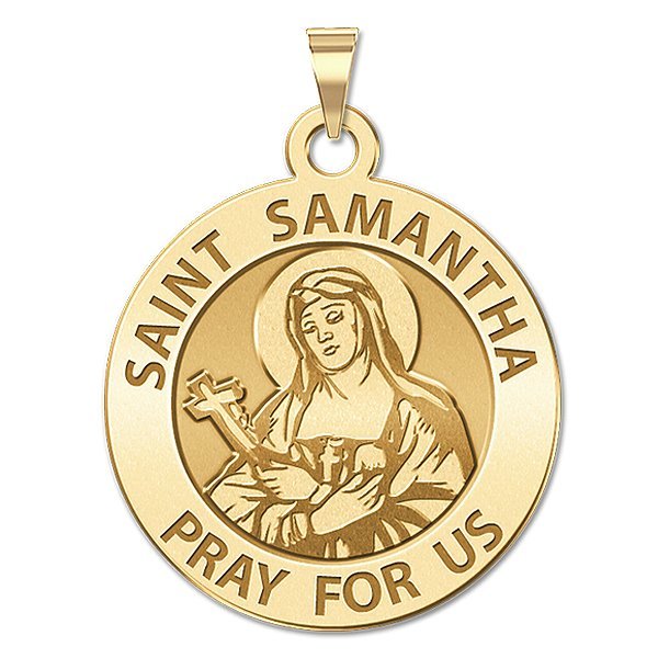 Saint Samantha Religious Medal "EXCLUSIVE"