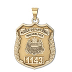 Personalized Philadelphia Police Badge with Your Number
