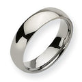Titanium Polished Comfort Fit Approx. 0.24 Inch Wedding Band — original PicturesOnGold photograph 1