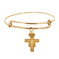 Expandable Bracelet W/ San Damiano Cross