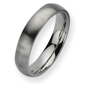 Stainless Steel Approx. 0.20 Inch Brushed Wedding Band