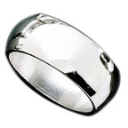 Sterling Silver Approx. 0.28 Inch Half-Round Wedding Band — original PicturesOnGold photograph 1