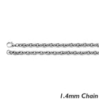 Sterling Silver Approx. 0.06 Inch Rolo Chain