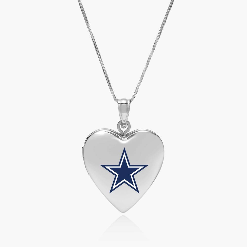 Officially Licensed Dallas Cowboys Heart Locket