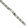Custom Engraved Titanium Men's 9in ID Bracelet