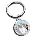 Pope Francis - Papal Visit Philadelphia 2015 Color Religious Engravable Keychain
