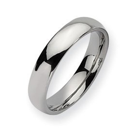 Stainless Steel Approx. 0.20 Inch Polished Wedding Band — original PicturesOnGold photograph 1
