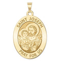 Saint Joseph Religious Oval Medal