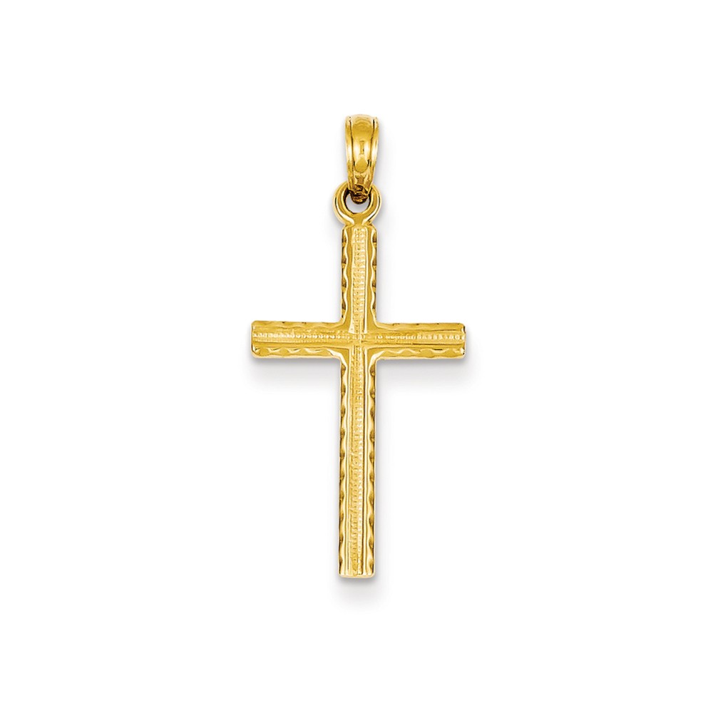 14K Latin Cross Pendant