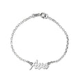 Personalized Modern Script Name Bracelet
